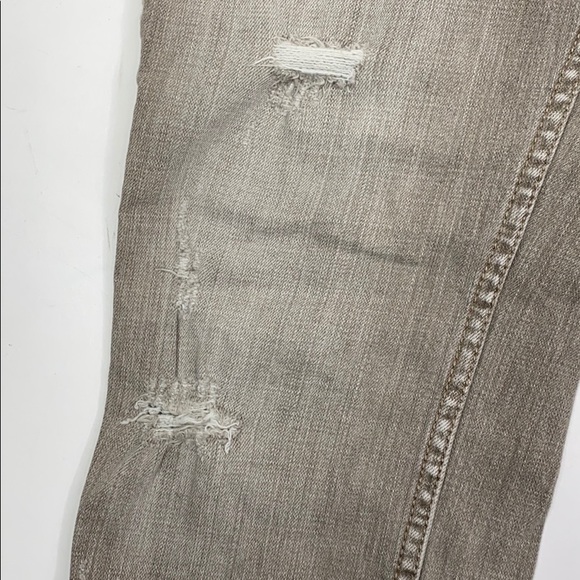 Free People Meg’s Tan Distressed skinny jeans 30 - Picture 3 of 14